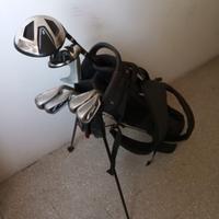 6 mazze più sacca da golf uomo destro 