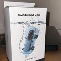 Custodia Subacquea Insta360 X3 Dive Case - Nuova