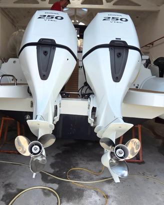 Coppia motori Honda BF250 CV 2023-150 ore In Garan