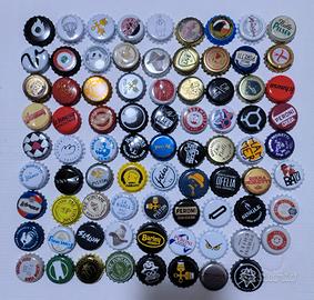 80 tappi corona birrifici italiani