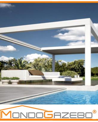 Pergola bioclimatica retrattile apribile pro