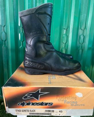 Stivali da moto Vintage  Alpinestars Stage Goretex