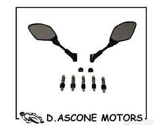 SPECCHIETTI UNIVERSALI IRON OMOLOGATI NERO