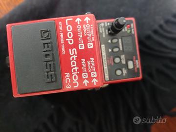 pedale Boss Loop Station RC-3