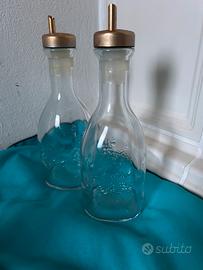 Set oliera ed acetiera Bormioli Rocco in vetro