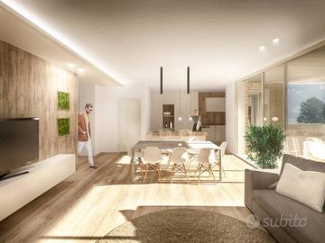 Appartamento di 109 m² con 4 locali e box auto a T