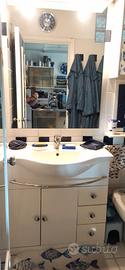mobile bagno + specchio + armadietto con specchio