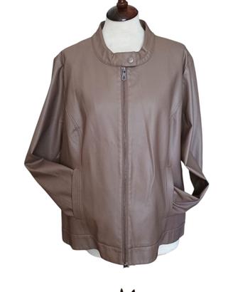 giubbotto ecopelle curvy