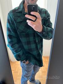 Camicia in Pile a Quadri con Interno in Pelo - Tag
