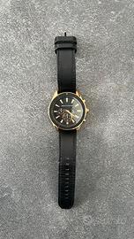 Armani Exchange AX1818 Cronografo Uomo Nero Oro