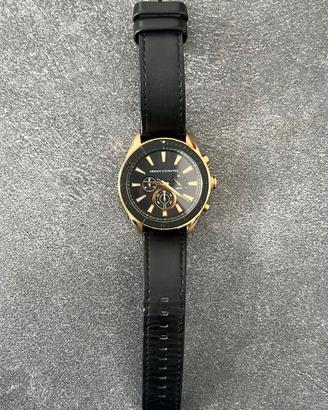 Armani Exchange AX1818 Cronografo Uomo Nero Oro