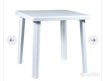 tavolo giardino plastica 