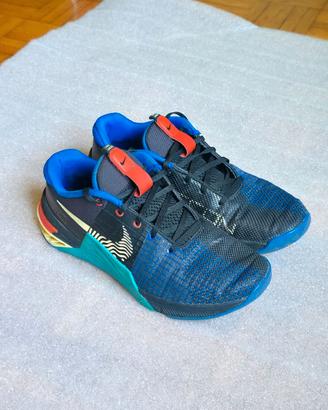 Nike Metcon 8  tg.43 Antracite/Blue Lightning