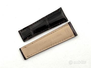 Cinturino Rolex Cocco Bordeaux 20/16mm Deployante