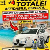 Addetta pulizie appartamenti e case vacanze