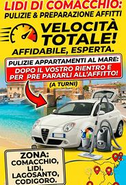 Addetta pulizie appartamenti e case vacanze