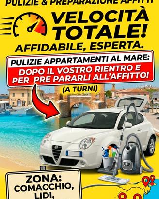 Addetta pulizie appartamenti e case vacanze