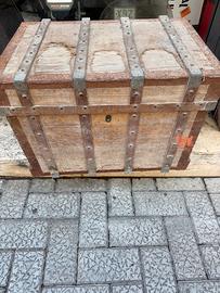 baule da viaggio del 1900