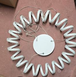 LAMPADARIO SPIRALE A SOSPENSIONE 