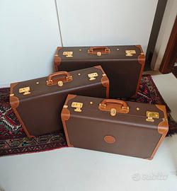 Set 3 valigie Trussardi anni 80
