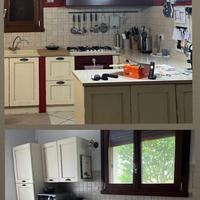 Cucina stile americano com elettrodomestici