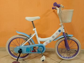 Bici bimba misura 16 Frozen 