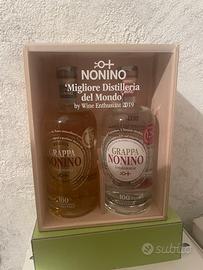 Confezione  grappa Nonino