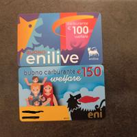 250€ di buono carburante ENI