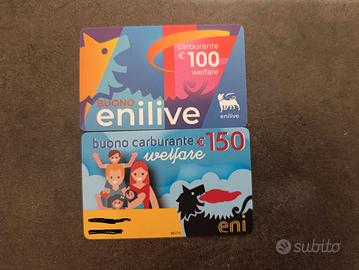 250€ di buono carburante ENI