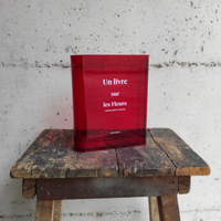 Vaso Libro in Acrilico – Decorazione Shabby Chic,