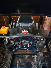 Fanatec dd1 con pedaliera V3 e cambio manuale