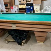 Tavolo da biliardo completo con segnapunti