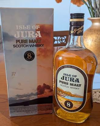 Bottiglia d'epoca Isle of Jura 8 anni vintage
