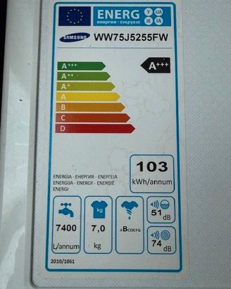 lavatrice SAMSUNG digital inverter NUOVA