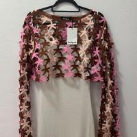 Abito Desigual 2en1 Crochet