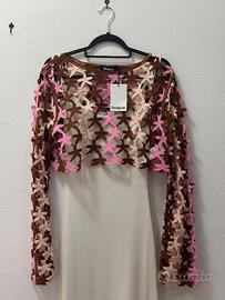 Abito Desigual 2en1 Crochet