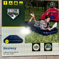 Materasso gonfiabile bestway 1,85m x 76cm x 22cm