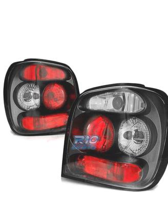 FANALI VOLKSWAGEN VW POLO 6N2 HATCHBACK 99-01 NERI