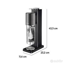 Gasatore Acqua Sodastream Fresh Plus Nero - NUOVO 