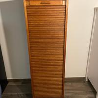 Schedario antico massello rovere