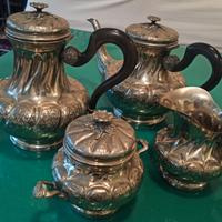Servizio the caffé 4 pezzi silver plate Sheffield