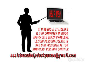 Insegnante di informatica per lezioni in DAD