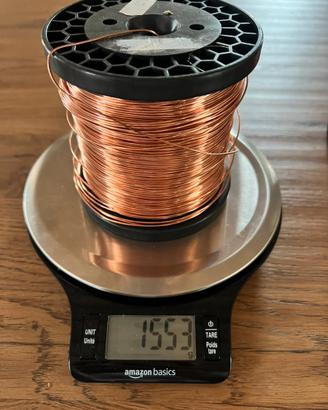 Matasse filo rame d 0,9mm 3,2kg