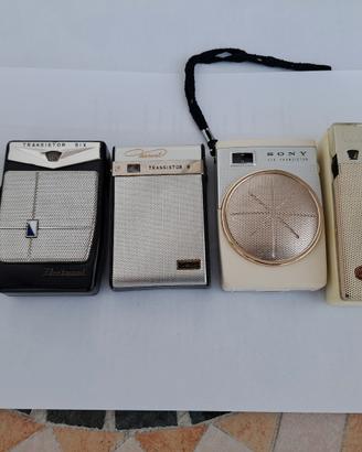 Collezione Radio Transistor anni 60