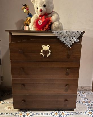 Fasciatoio con cassetti