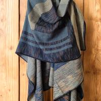 Mantella fantasia a righe taglia unica