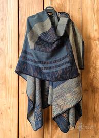 Mantella fantasia a righe taglia unica