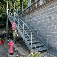 Scala in ferro zincata a caldo H 3,35 metri