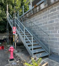 Scala in ferro zincata a caldo H 3,35 metri