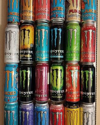 Lattine Monster vuote